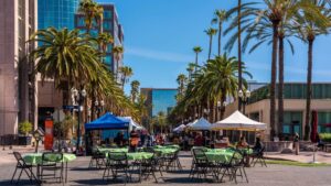 things to do in anaheim california​ at Anaheim GardenWalk.